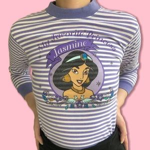 Princess Jasmine striped Longsleeve top